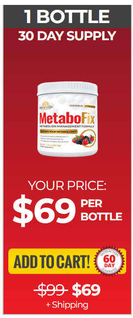 Order MetaboFix 1 bottle