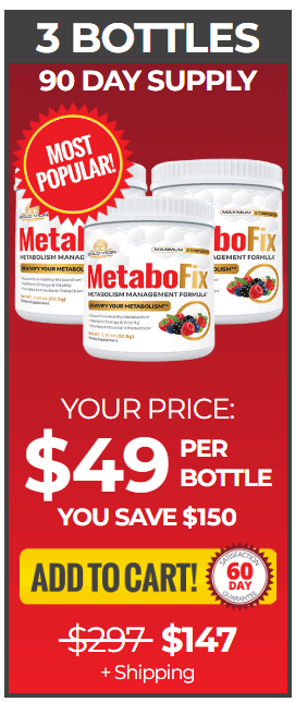 Order MetaboFix 3 bottles