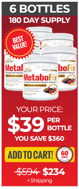 Order MetaboFix 6 bottles